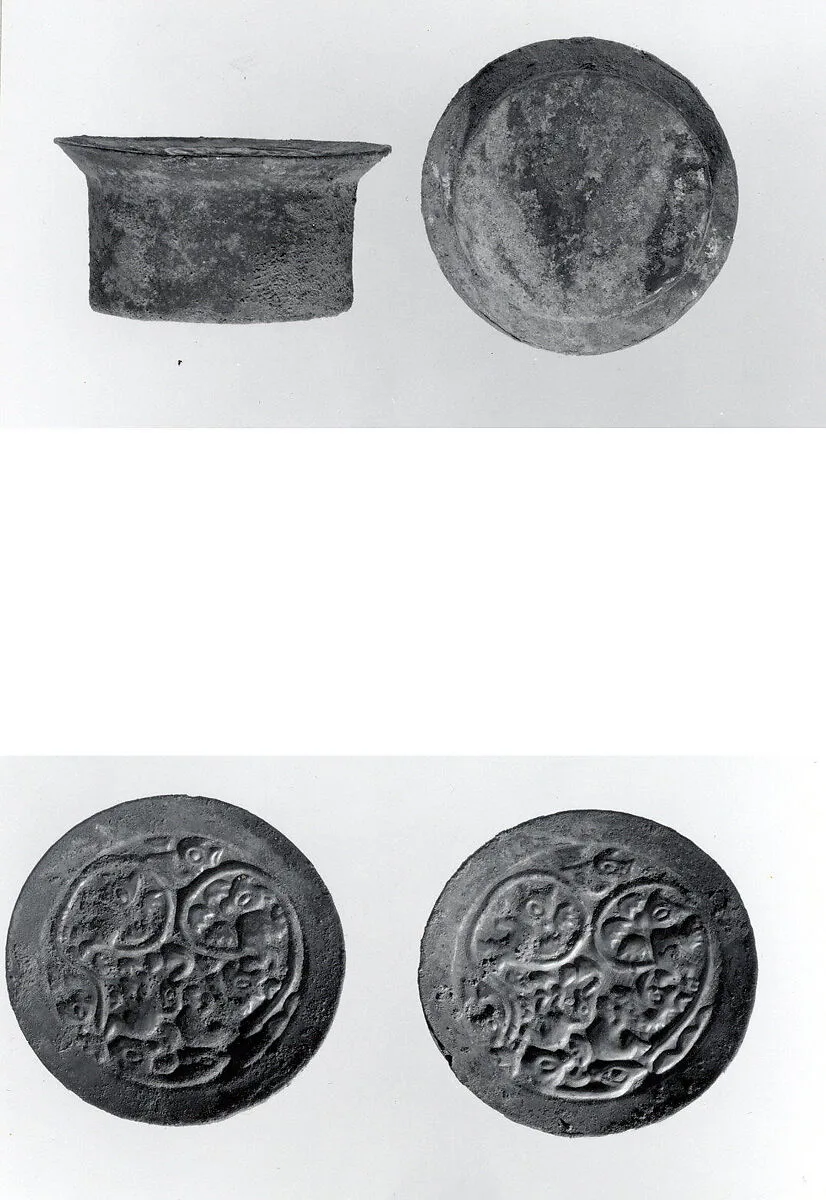 Silver Repoussé Earflare — Unknown