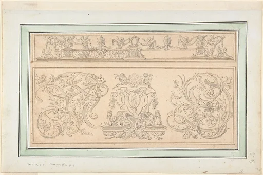 Design for "Orthographia" pl.8