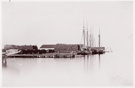 [Wharves at Bermuda Hundred Landing, James River, Virginia]