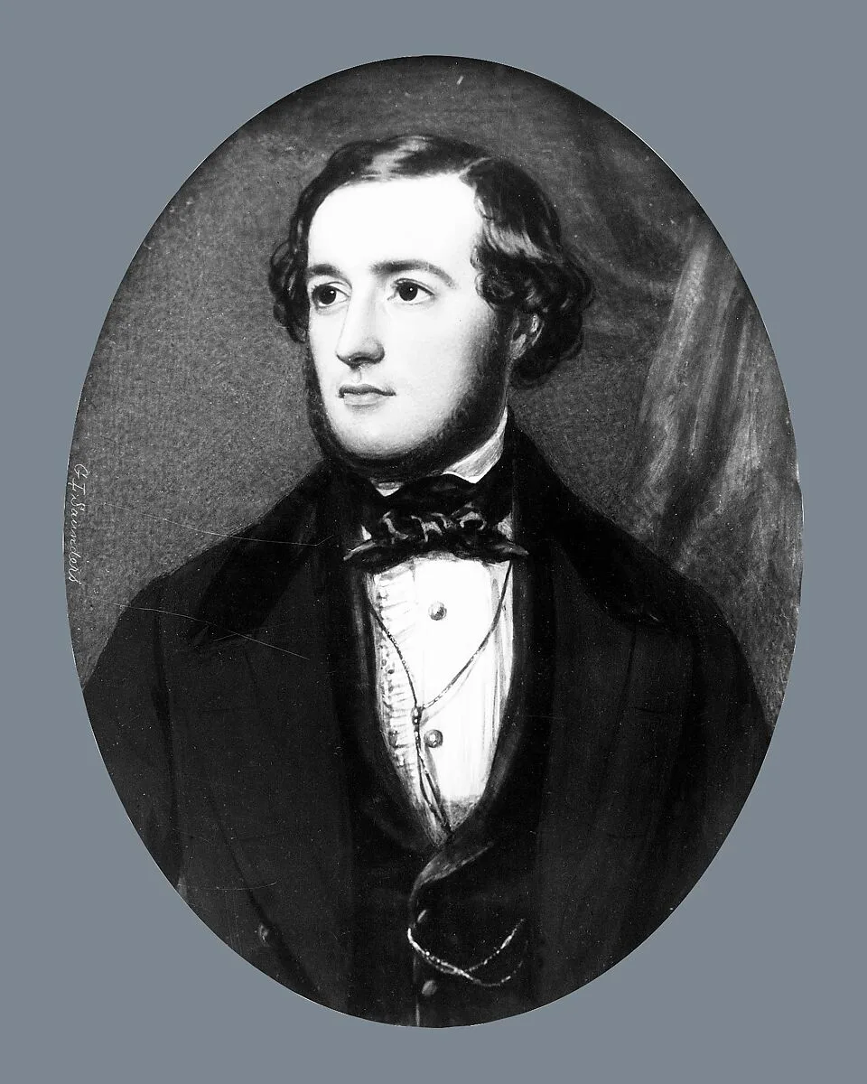 Portrait of a Gentleman — George Lethbridge Saunders