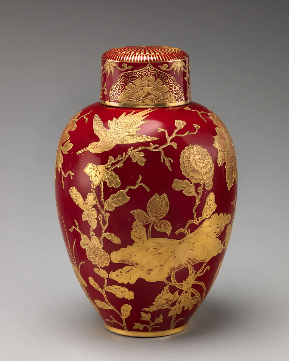 Ginger jar — Crown Derby
