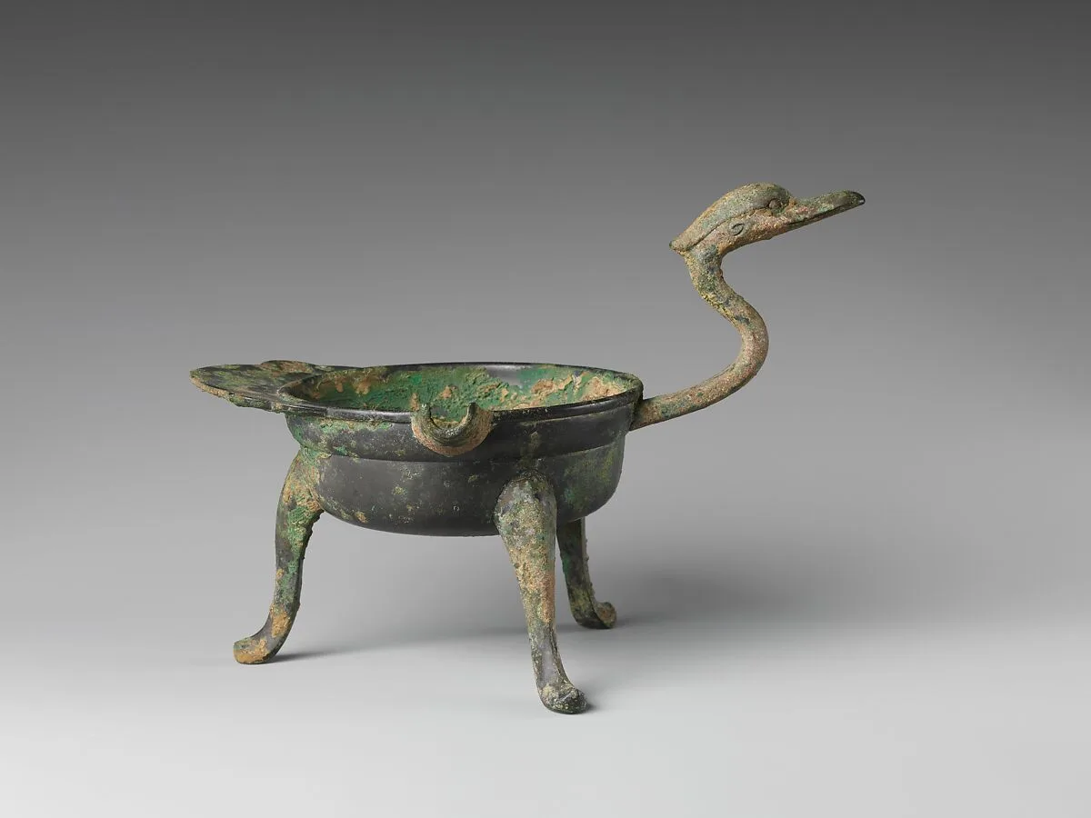 唐 青銅鐎斗|Heating vessel — Unknown
