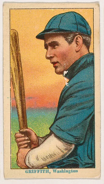 Clark Griffith, Washignton, from Coupon Cigarettes Baseball Issue, 1914-1916 — Coupon Cigarettes