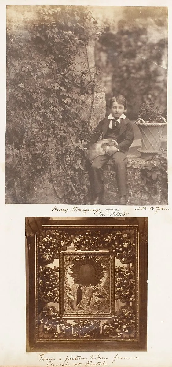 Harry Strangways, present Lord Ilchester; From a Picture Taken from a Church at Kertch — Jane Martha St. John