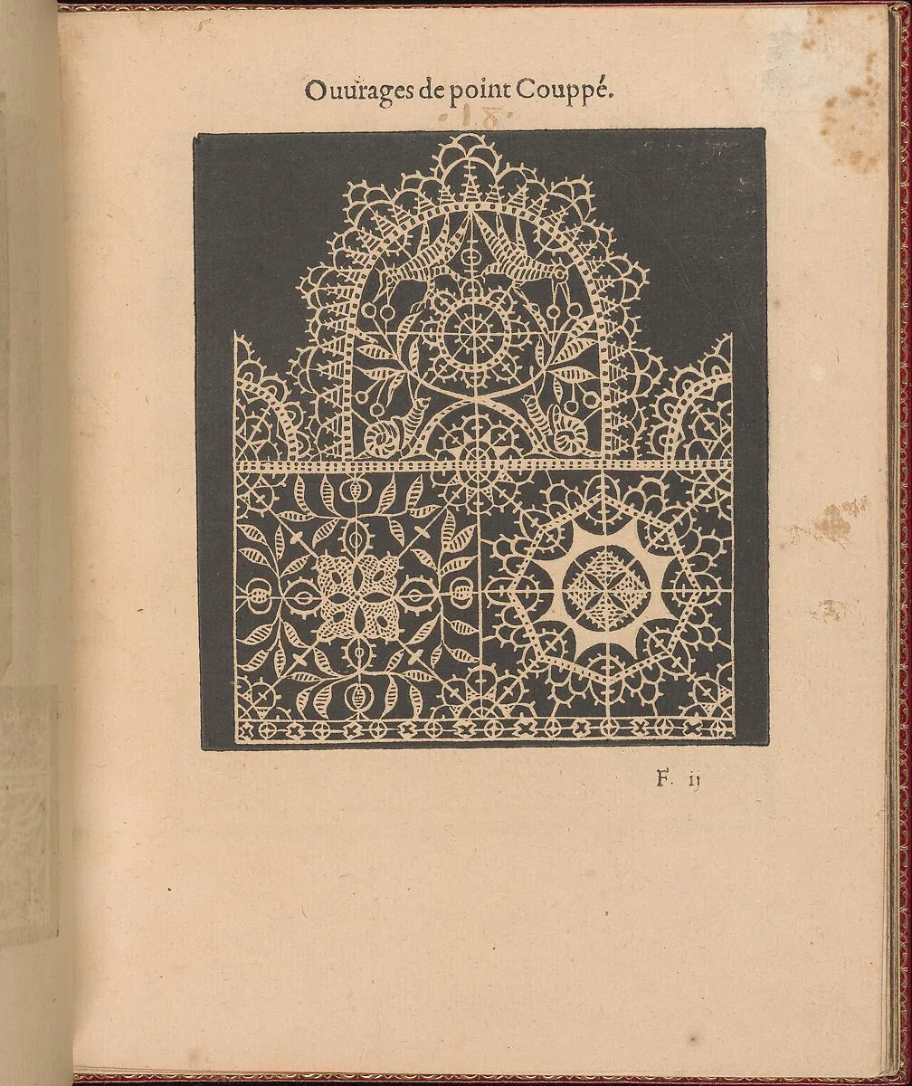 Les Singuliers et Nouveaux Portraicts... page 22 (recto) — Federico de Vinciolo|Jean Le Clerc|Henri III, King of France and Poland|Louise de Lorraine-Vaudemont|Chambolle-Duru