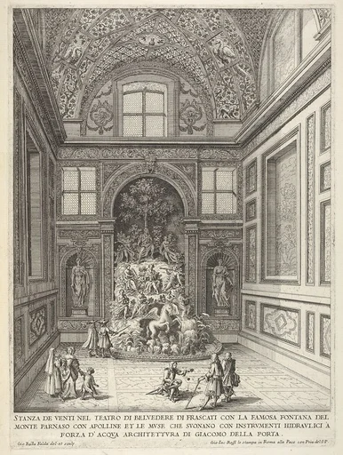 Stanza di Venti nel Teatro di Belvedere di Frascati