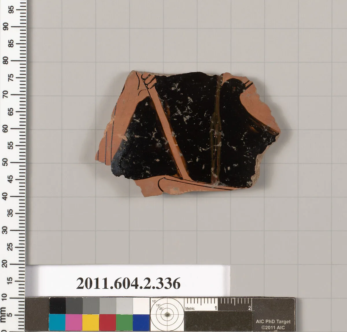 Terracotta fragment of a column-krater (bowl for mixing wine and water) — Unknown