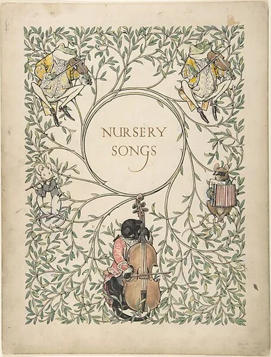 "Nursery Songs"―Cover Design