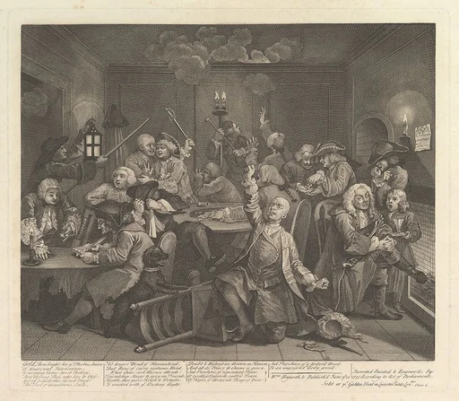 A Rake's Progress, Plate 6