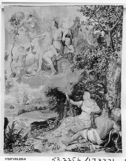 Venus in her Chariot from a set of Mythological Subjects after Raphael