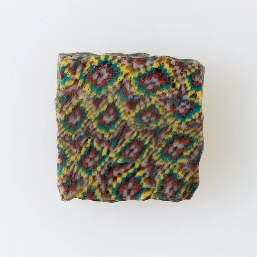 Inlay fragment, network pattern with centers
