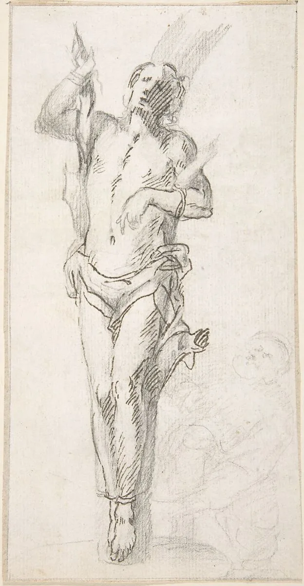 Saint Sebastian — Anonymous, Spanish, School of Seville, 17th century|Pedro Duque Cornejo