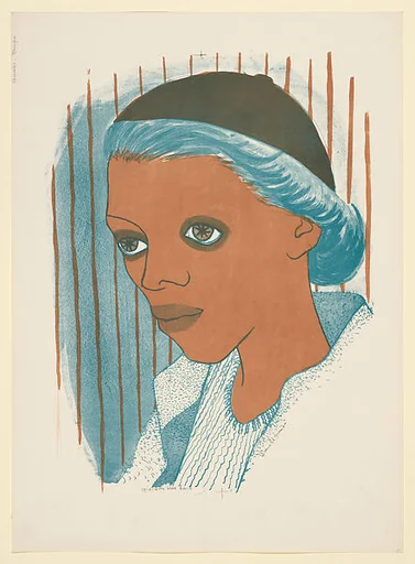 Girl with Blue Hair