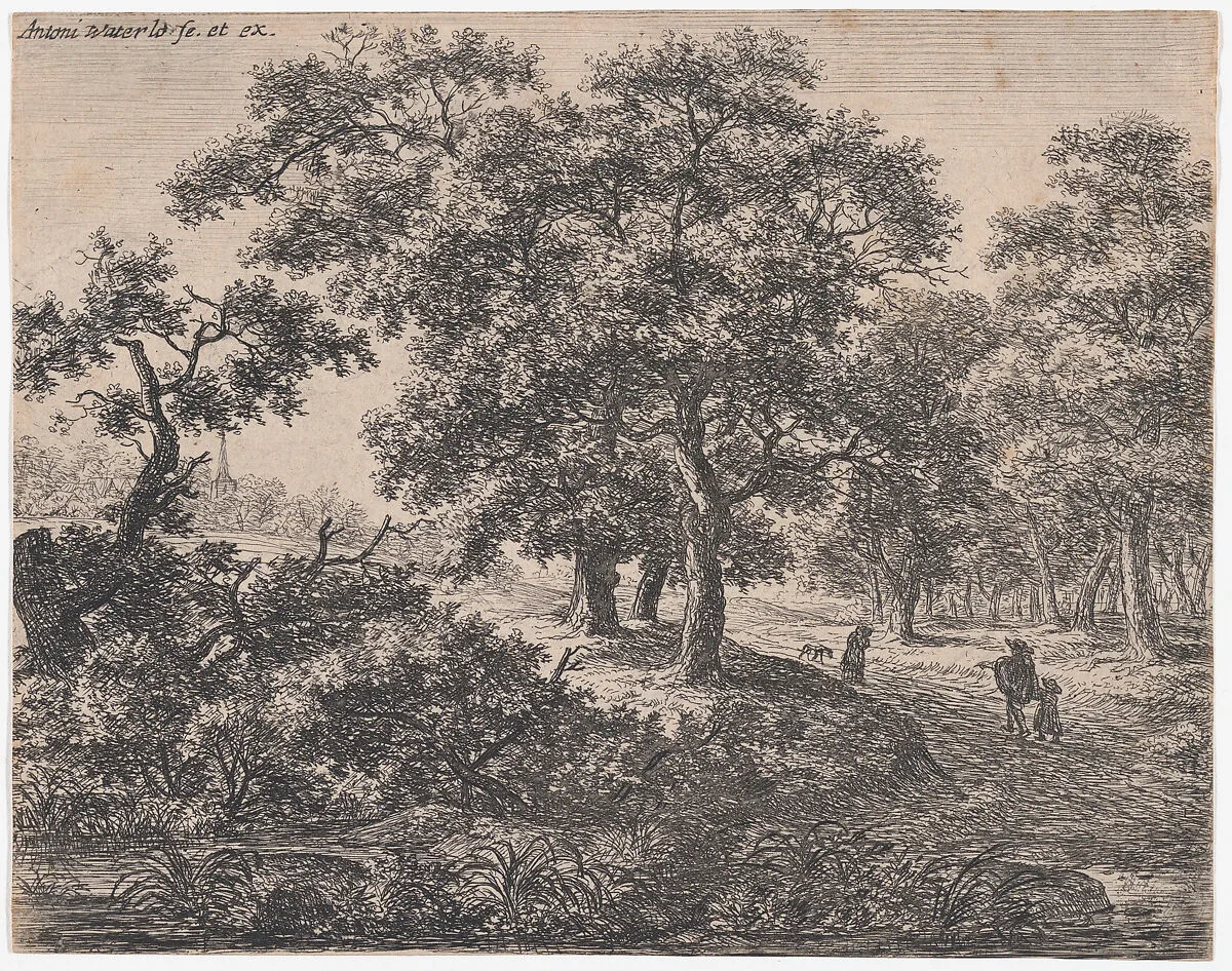 The Three Trees — Anthonie Waterloo