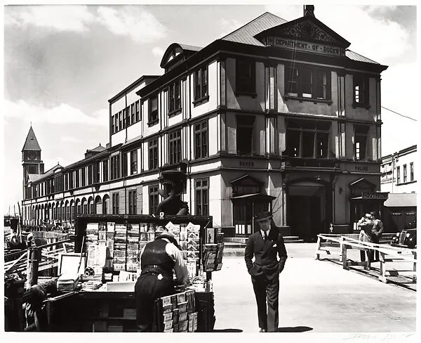 Department of Docks and Police Station — Berenice Abbott
