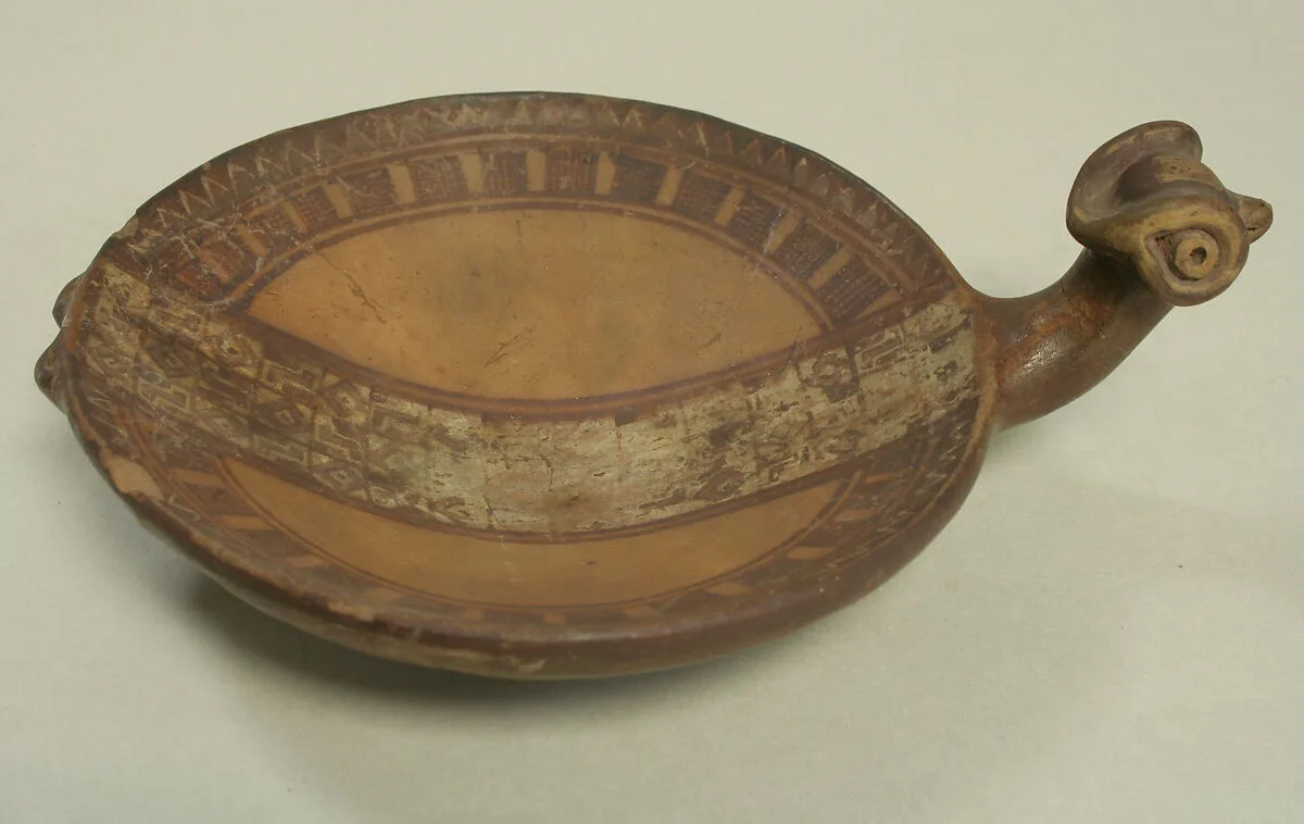 Dish with Bird Head — Unknown