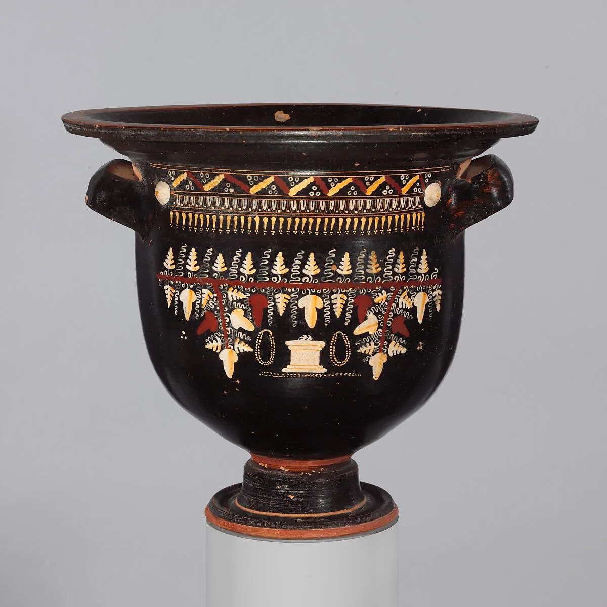 Terracotta bell-krater (mixing bowl) — Unknown