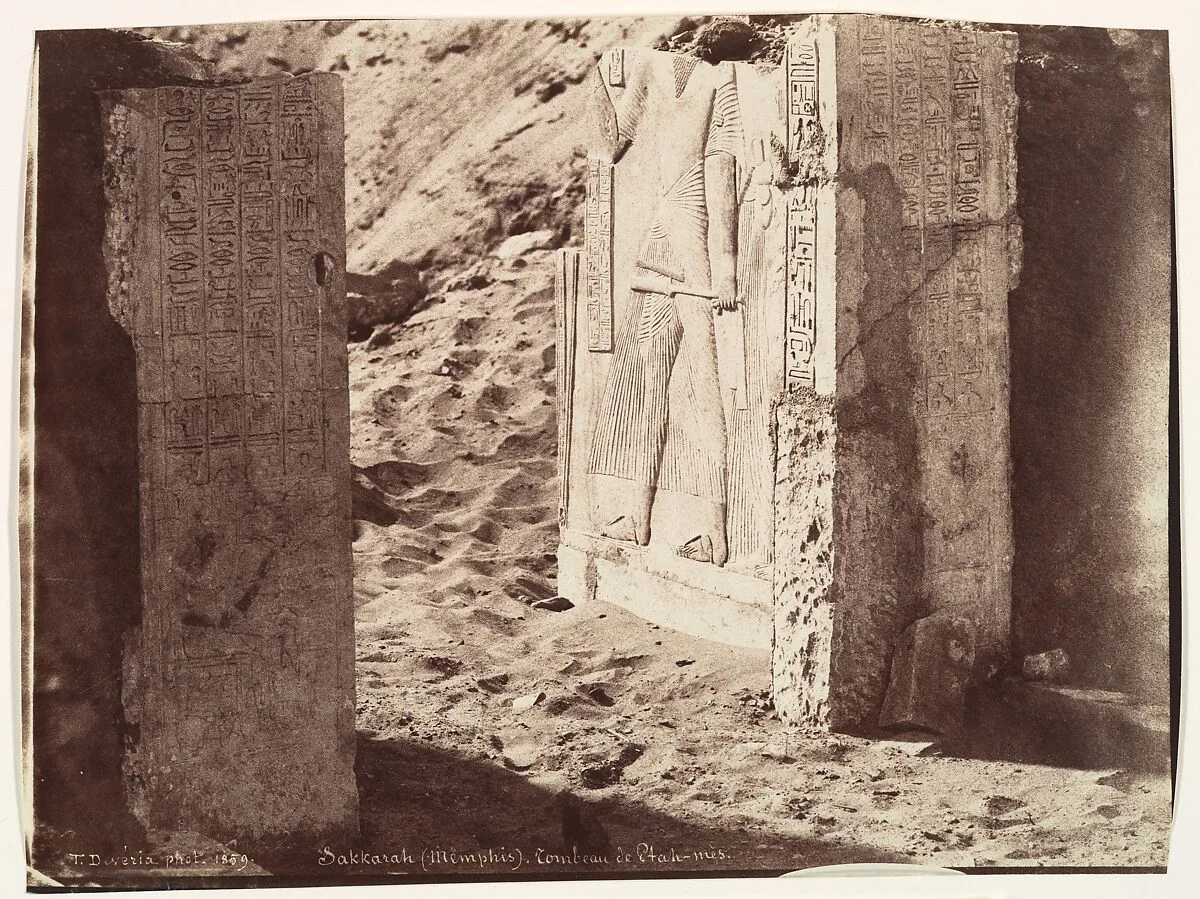 Tomb of Ptahmose, Saqqara (Memphis) — Théodule Deveria