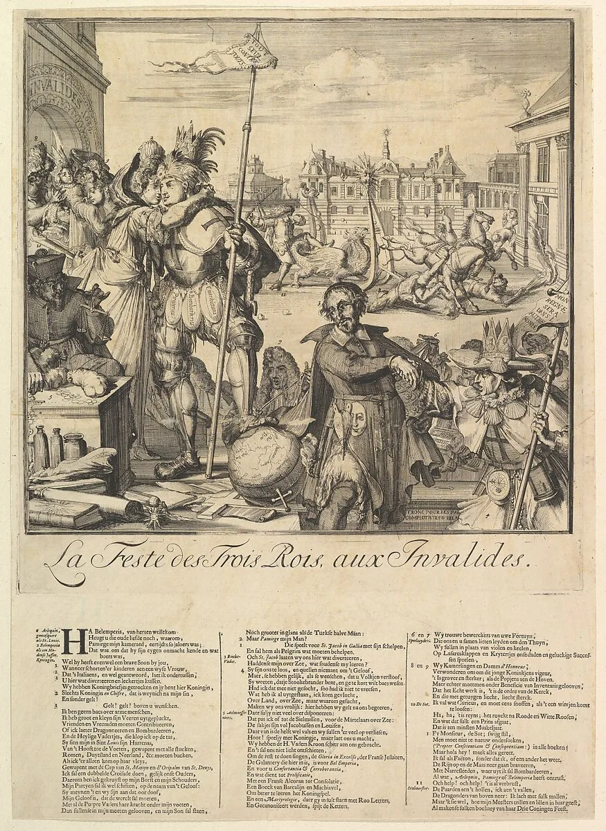 Le Feste des Trois Rois — Romeyn de Hooghe