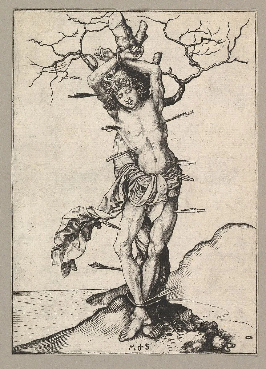 Saint Sebastian — Martin Schongauer