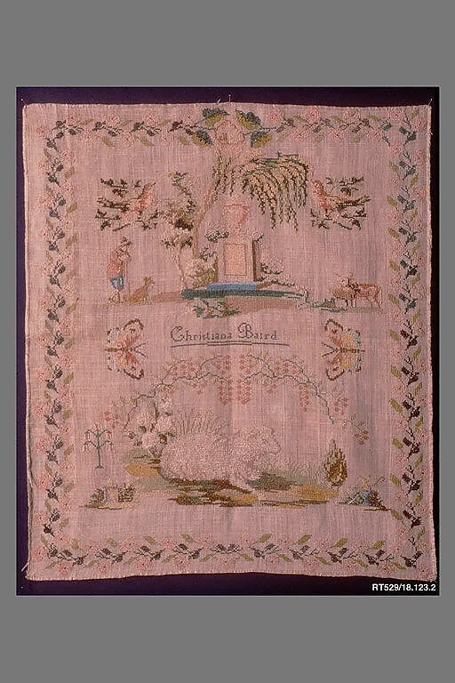 Embroidered Sampler — Christiana Baird