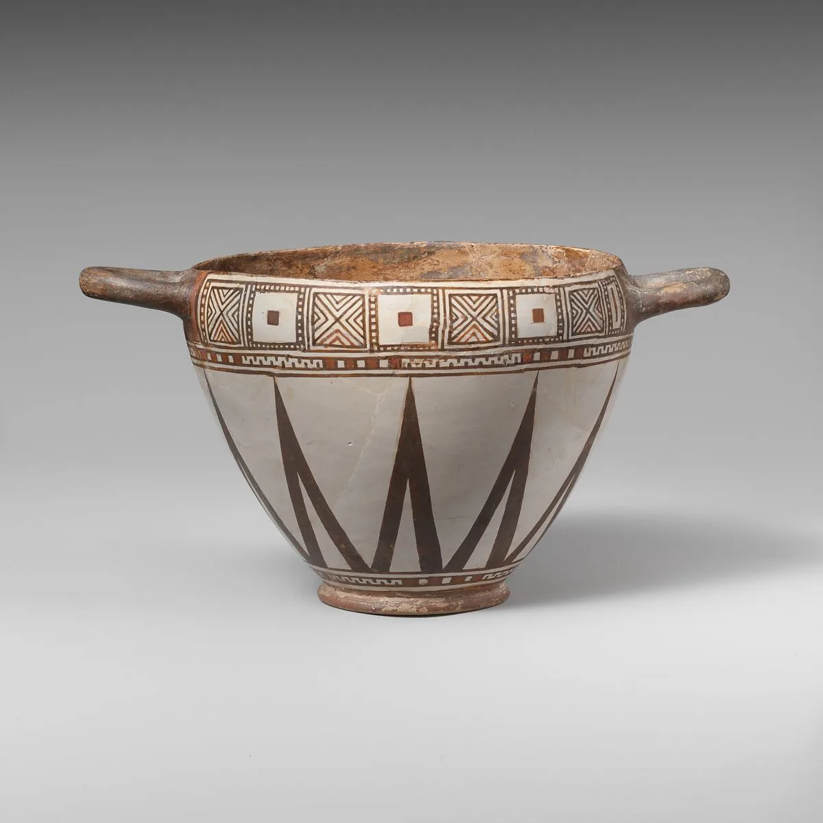 Terracotta skyphos (drinking cup) — Unknown