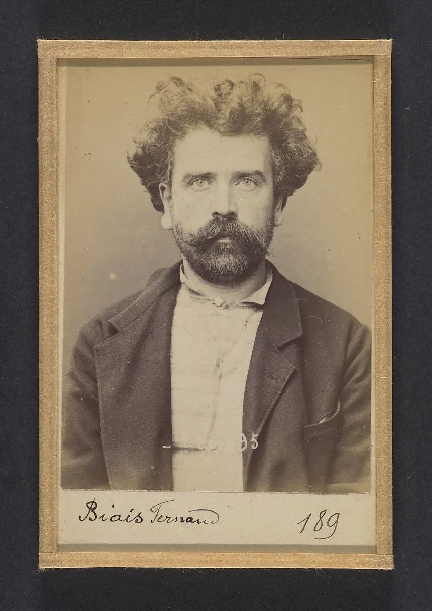 Biais. Fernand, Alphonse. 41 ans, né le 28/6/53 à Laval (Mayenne). Tourneur sur bois. Anarchiste. 2/7/94. — Alphonse Bertillon