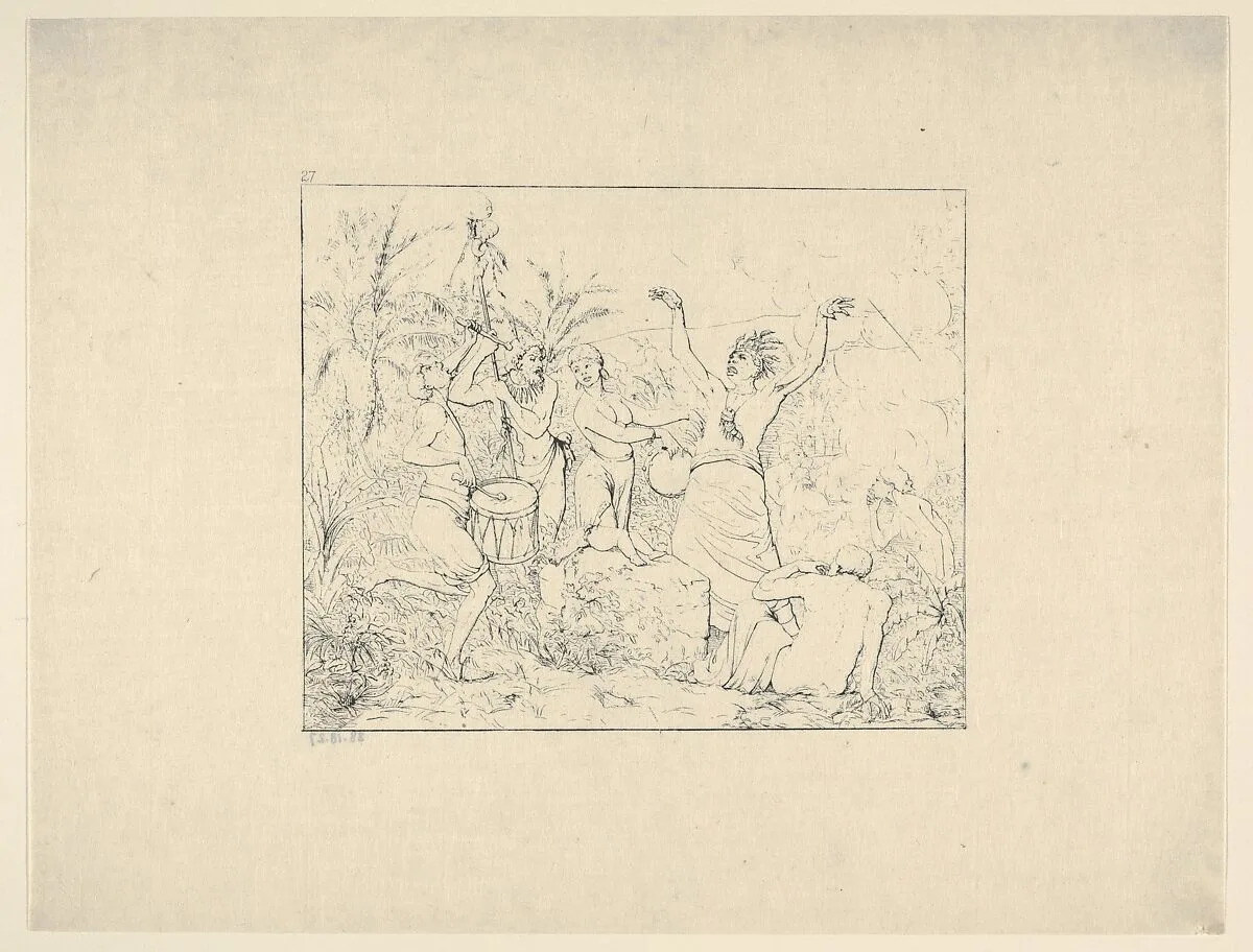 Free Negroes in Hayti (from Confederate War Etchings) — Adalbert John Volck