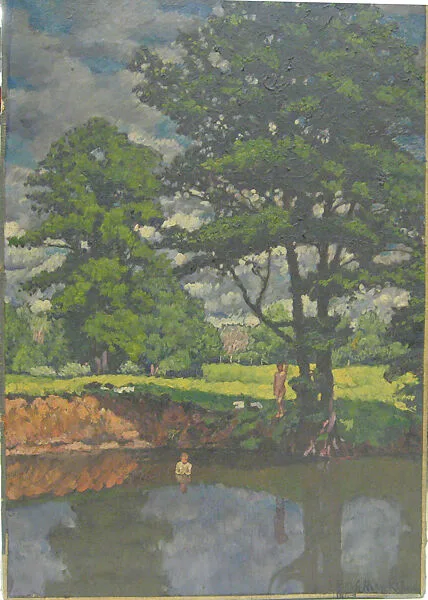 Landscape with Boys — Ilya Mashkov
