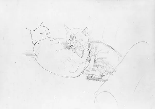 Two Cats — John Singer Sargent