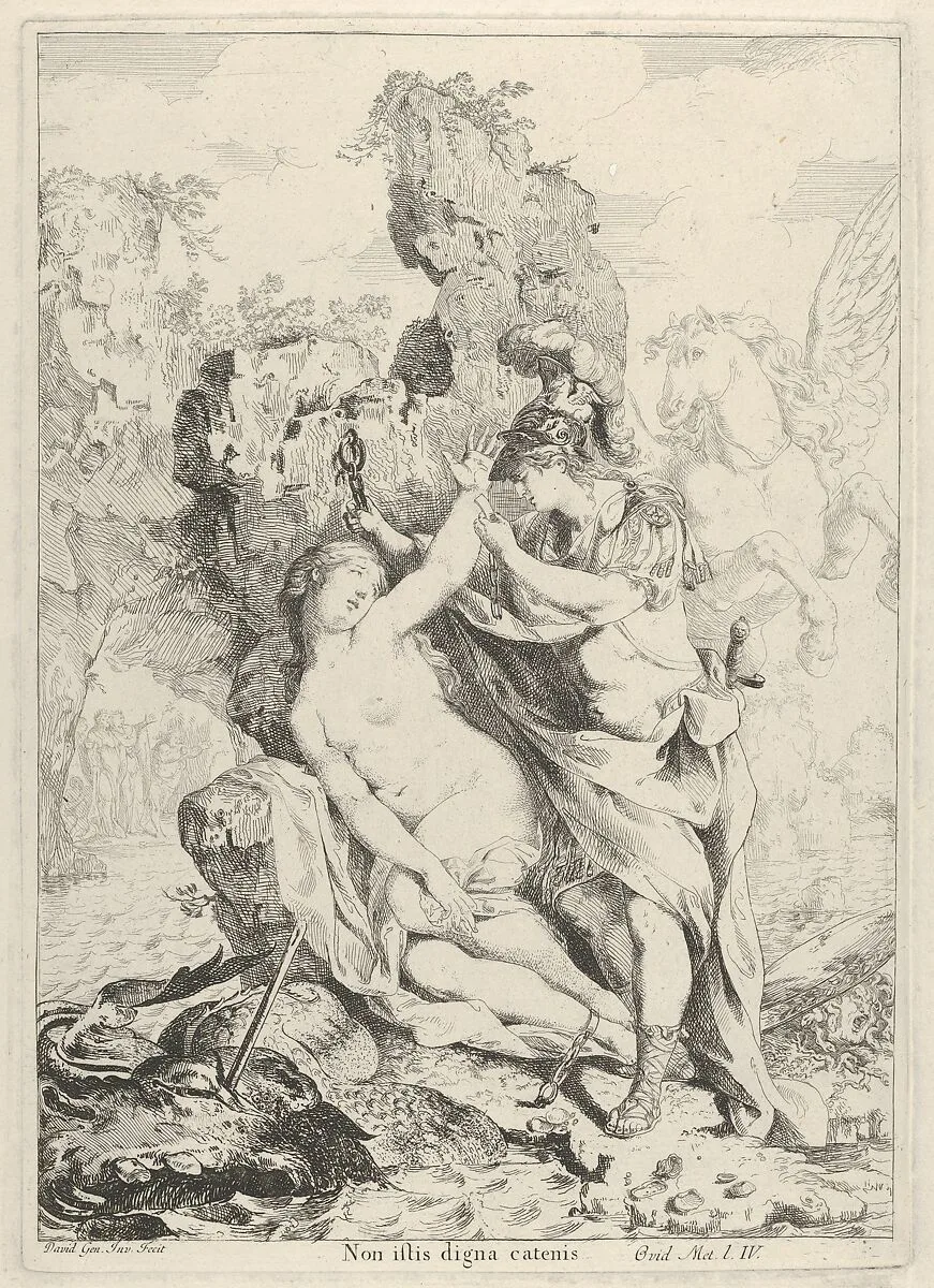 Perseus Saving Andromeda — Giovanni David