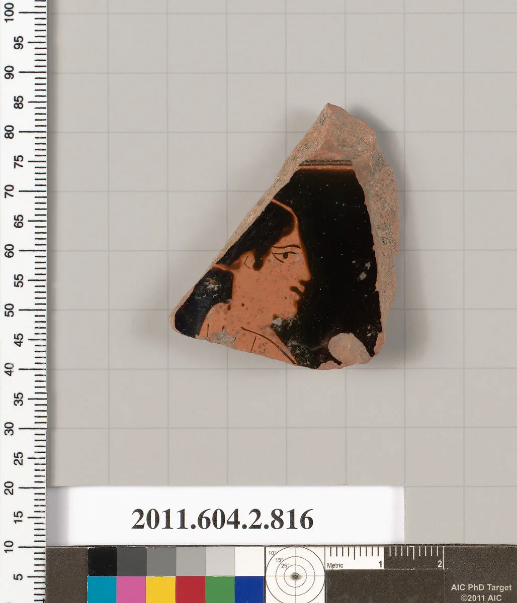 Terracotta fragment of a bell-krater (bowl for mixing wine and water) — Unknown