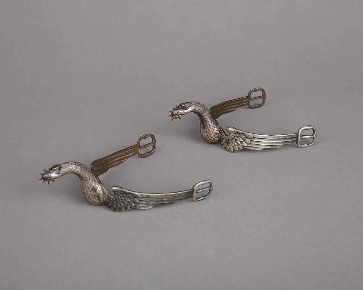 Pair of Rowel Spurs — Unknown