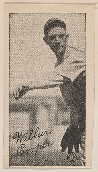 Wilbur Cooper, Pitts. N.L., Baseball strip card (W572) — Unknown