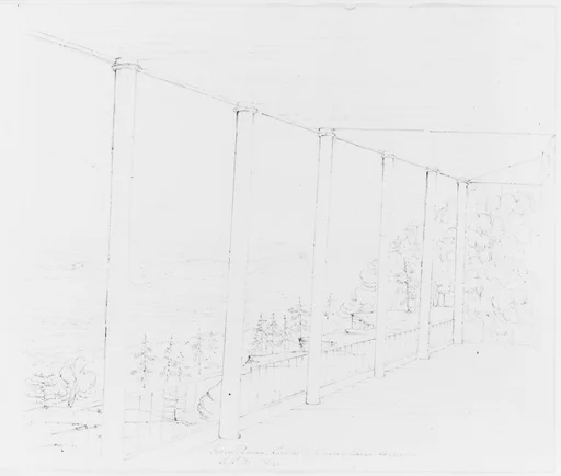 From Piazza. Catskill Mountain House (from Sketchbook)