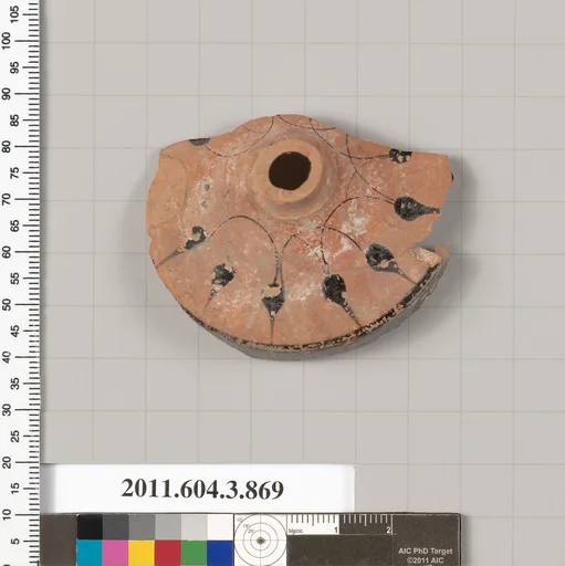 Terracotta fragment of a lekythos (oil flask)