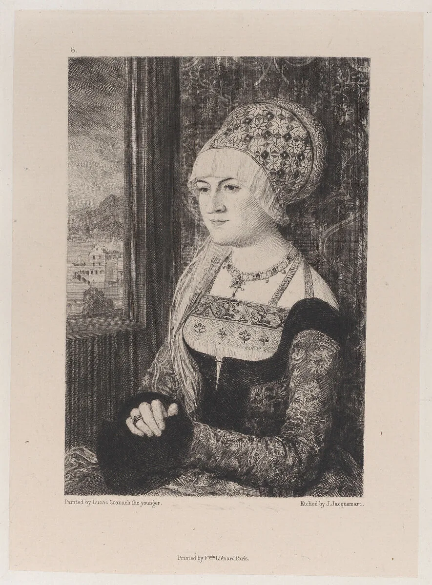 Portrait of a Woman, after Bernhard Strigel — François Liénard|P. & D. Colnaghi & Co.|Bernhard Strigel|Jules-Ferdinand Jacquemart