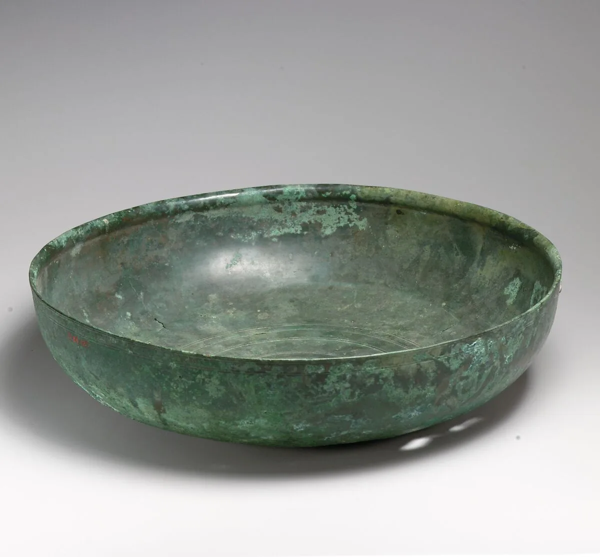 Bronze shallow bowl — Unknown