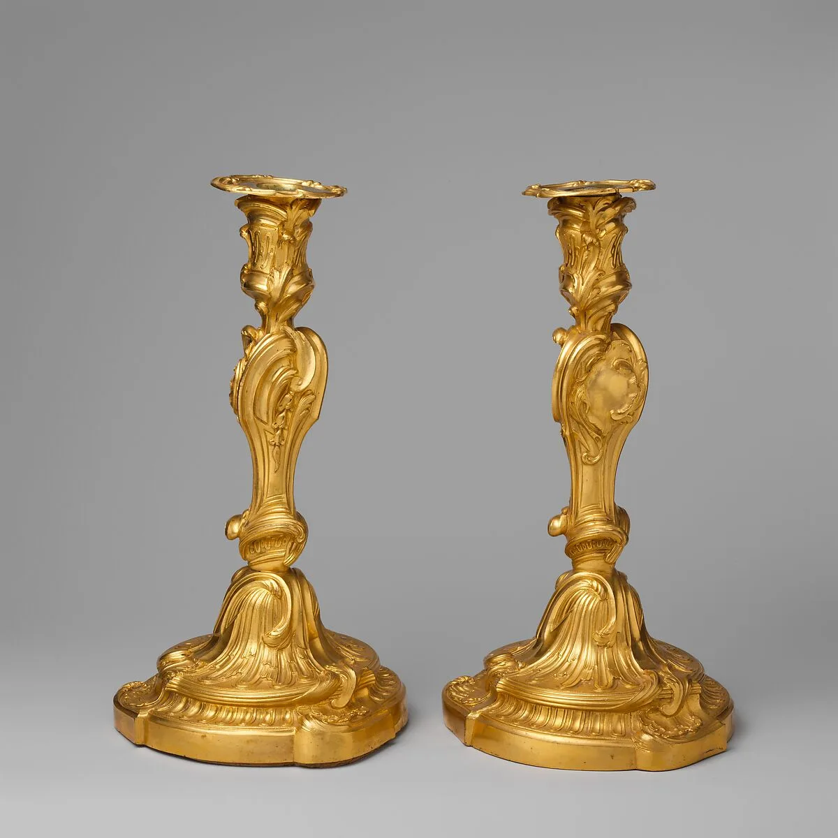 Pair of candlesticks — Juste Aurèle Meissonnier