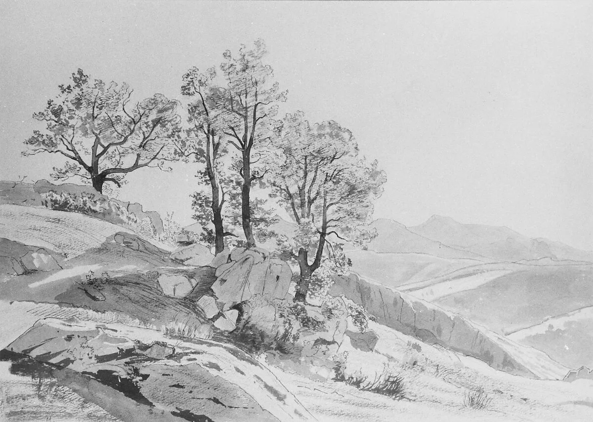 Olevano (Campagna Romana) — William Stanley Haseltine