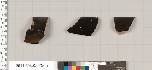 Terracotta rim fragments of stemless kylikes (drinking cups)?