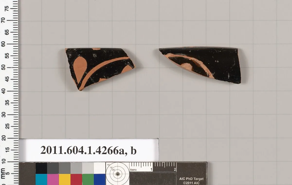 Terracotta rim fragments of kylikes (drinking cups) — Unknown