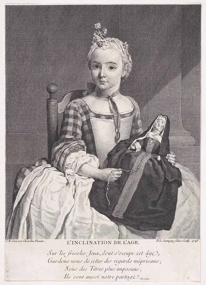 L'Inclination de l'age — Jean Siméon Chardin|Pierre Louis Surugue