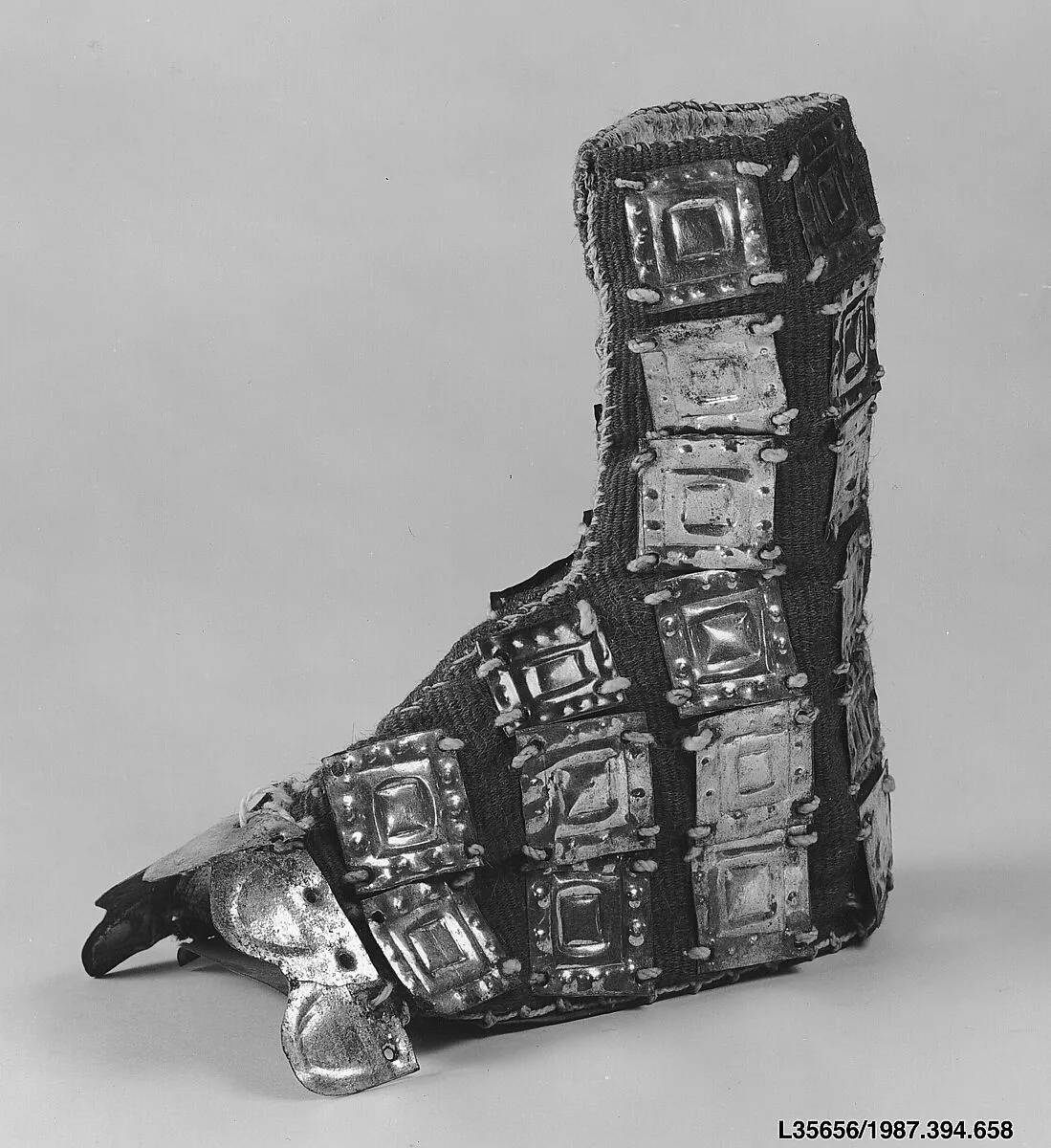 Slipper with Metal Ornaments — Unknown