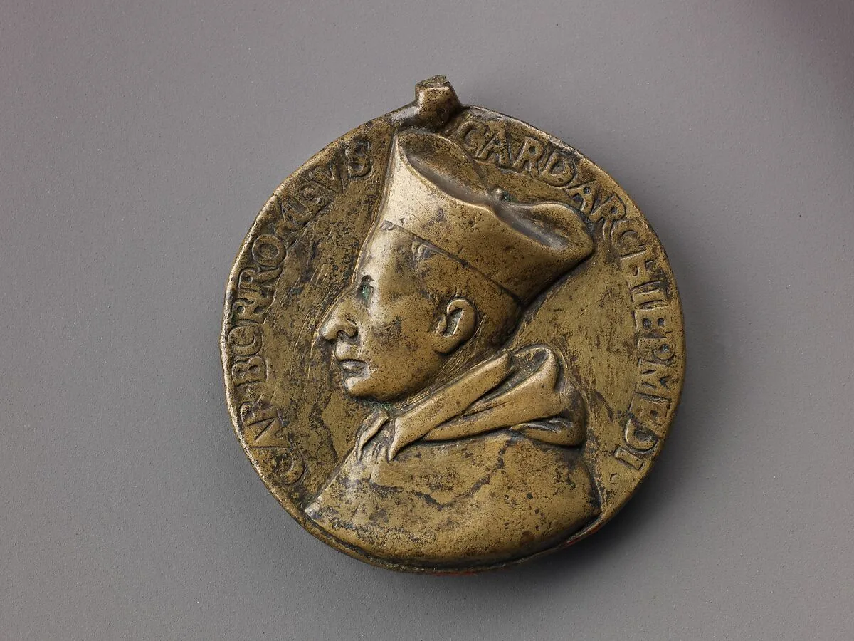 Medal: Bust of Carlo Borromeo — Unknown