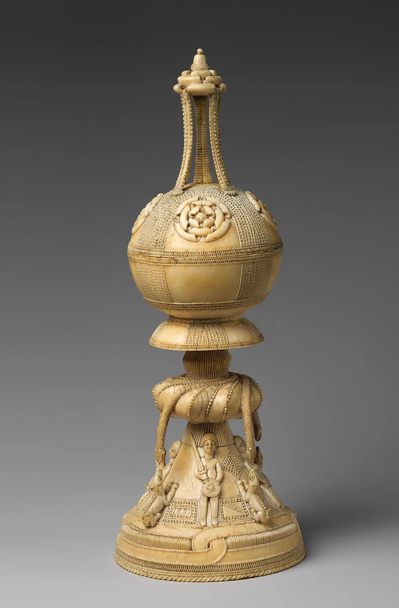 Lidded Saltcellar — Sapi-Portuguese artist
