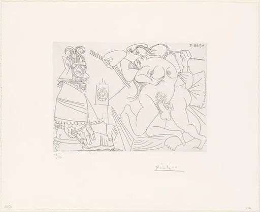 Raphael and the Fornarina XV, from 347 Suite