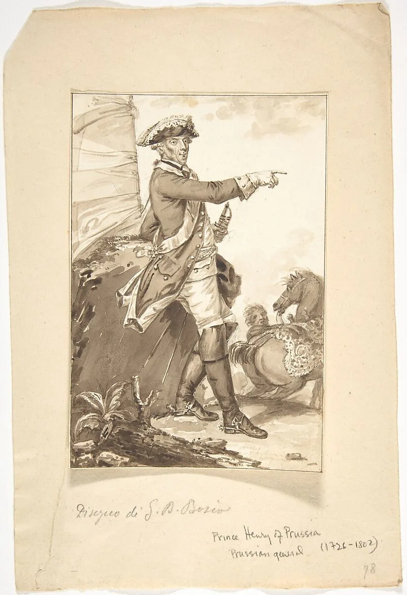 Portrait of Prince Henry of Prussia — Jean-Baptiste-François Bosio