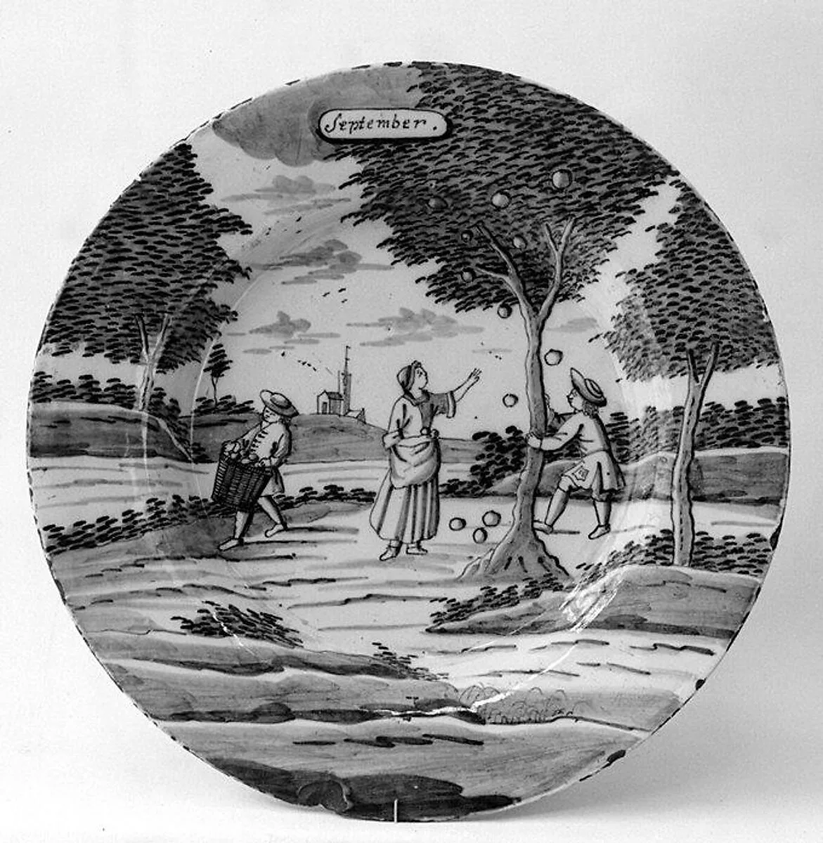 Plate — De Porceleyne Bijl