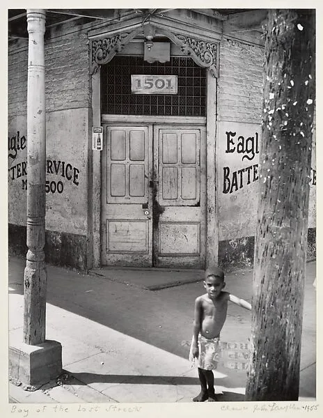 A "Lost" Boy, No. 1 — Clarence John Laughlin